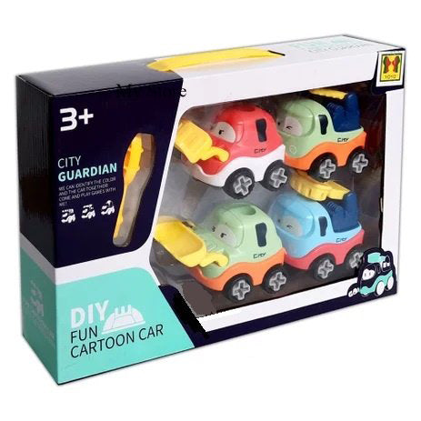 City Guardian DIY Fun Cartoon Car