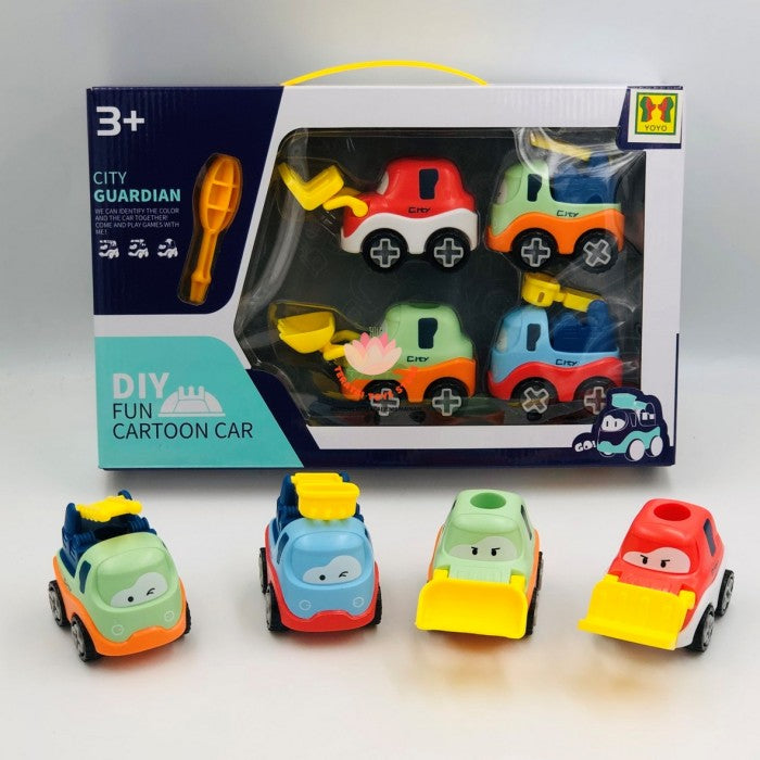 City Guardian DIY Fun Cartoon Car