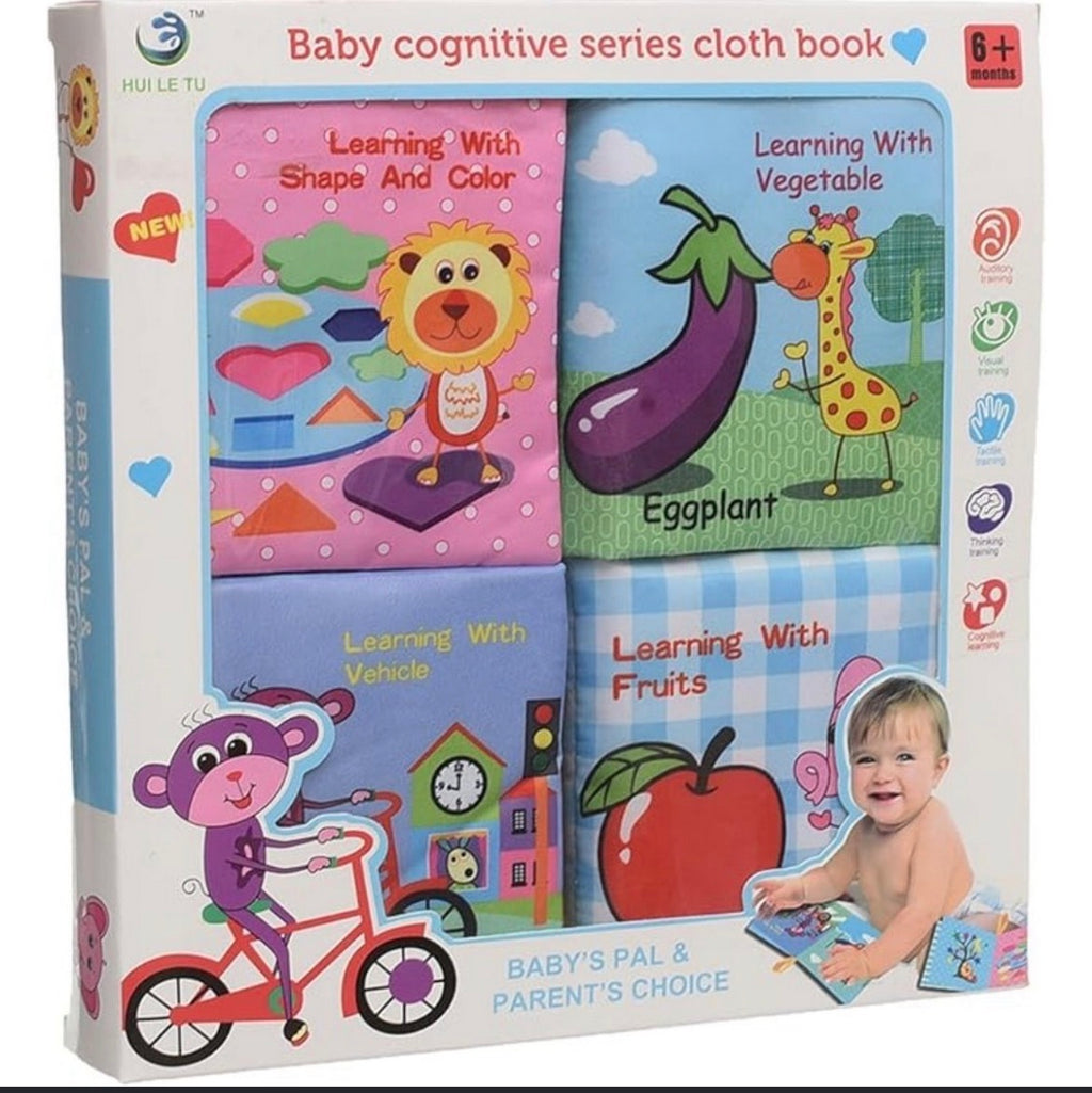 Baby Cognitive Series soft cloth book
