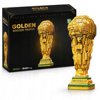 Golden Soccer Trophy" building set
