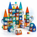 Colorful Magnetic Pipeline Building Block Set