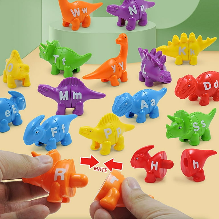 Alphabet Matching Dinosaur