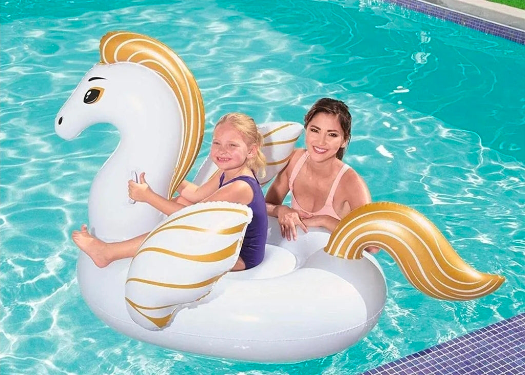 Bestway Seahorse Shaped Swim Ring For Unisex White