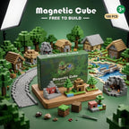 Magnetic Cube building set