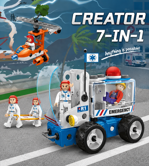 City Emergency Rescue Building Set