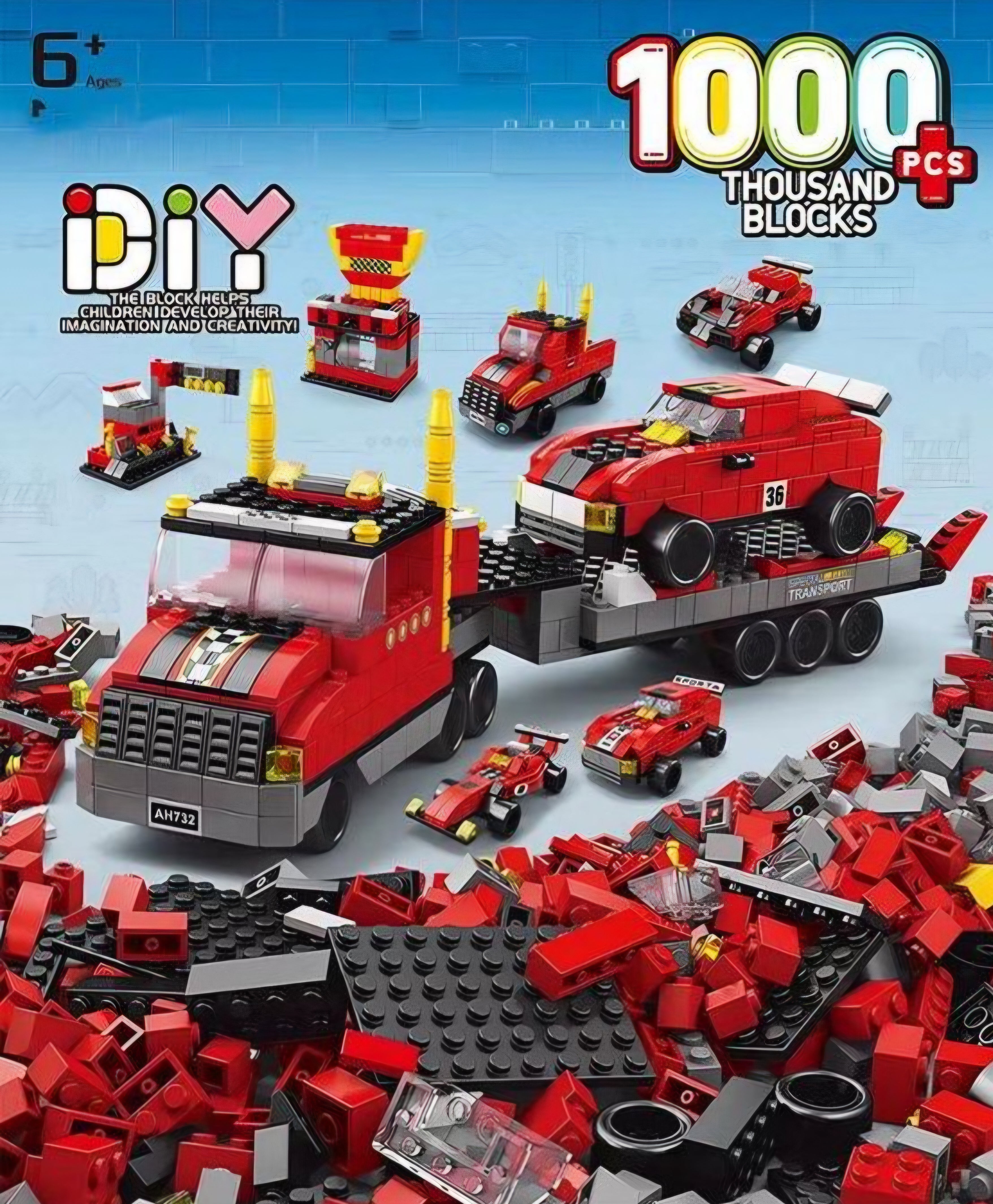1000 Blocks - 6 in 1