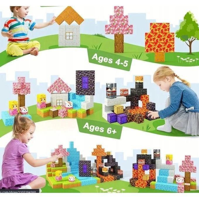 Magnetic Cube building set