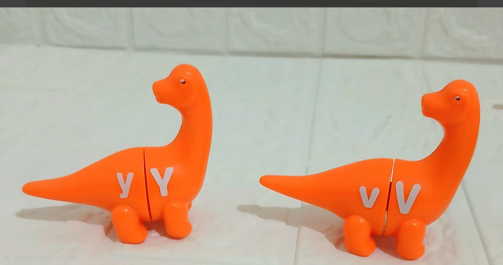 Alphabet Matching Dinosaur