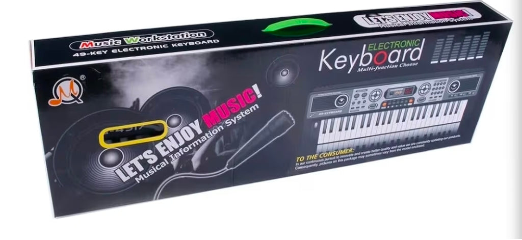 Music Keyboard (49 Keys + Mic)