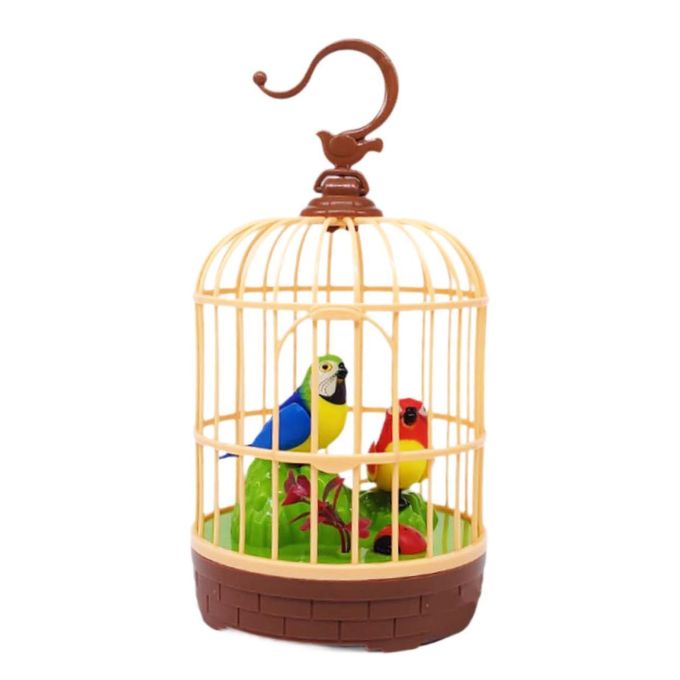 Electronic Musical Bird Cage Toy