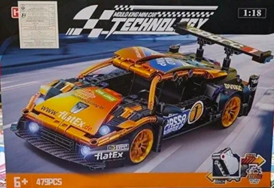 Building Block Remote Control Car