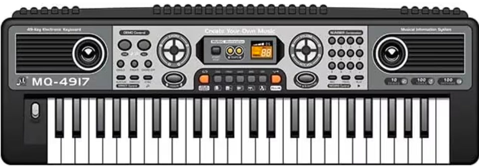 Music Keyboard (49 Keys + Mic)