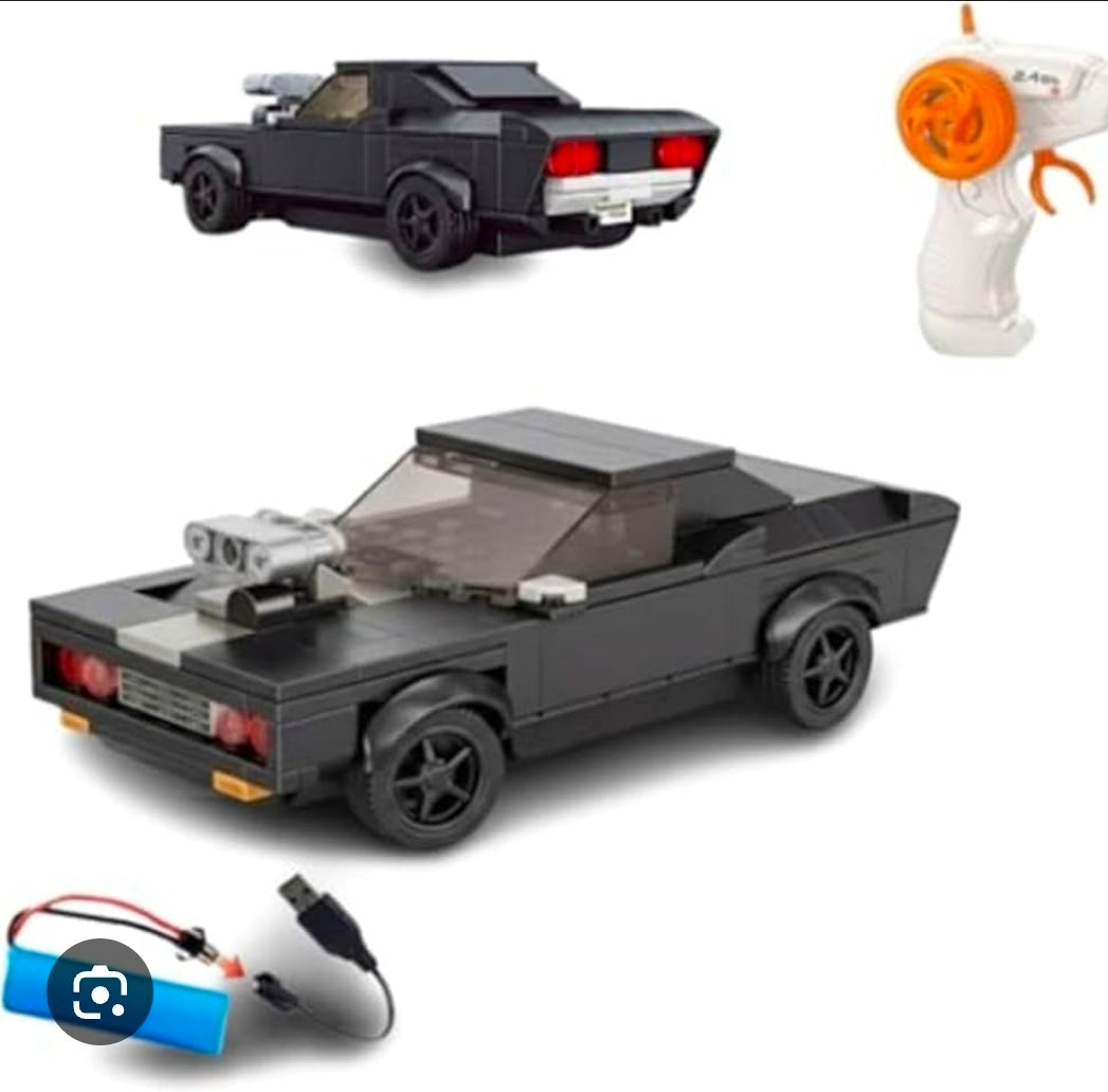 Building Block Remote Control Car