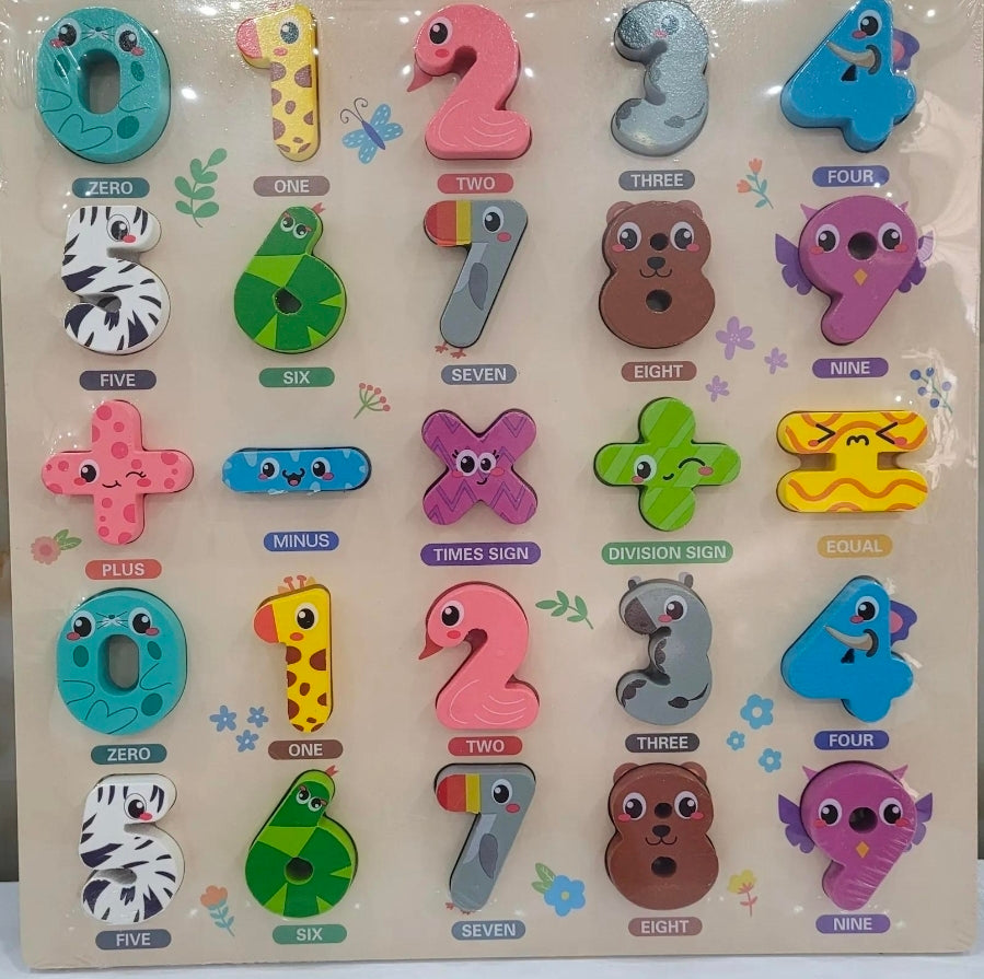Montessori Shape Board