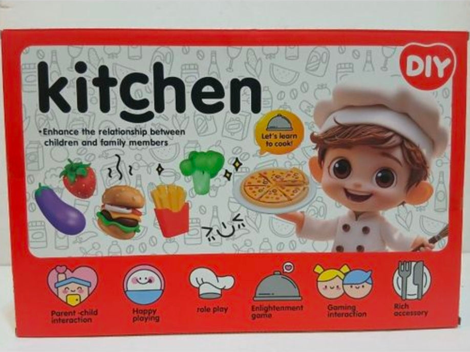 Kitchen set : let's learn how to cook
