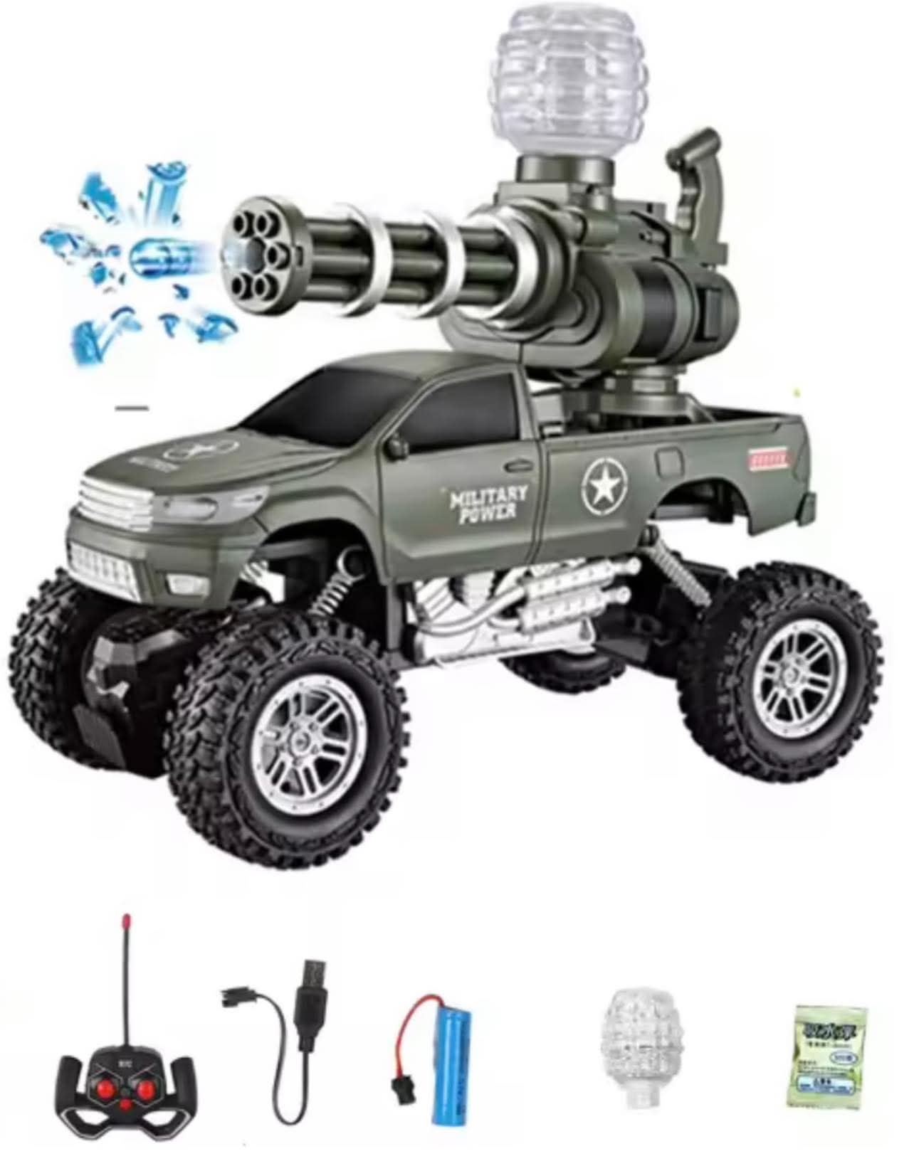 Remote Control Military Jeep