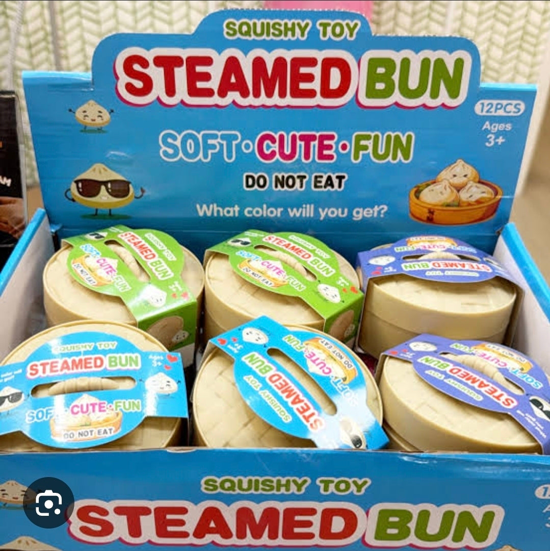 Glittery Steamed Bun - Squishy Toy