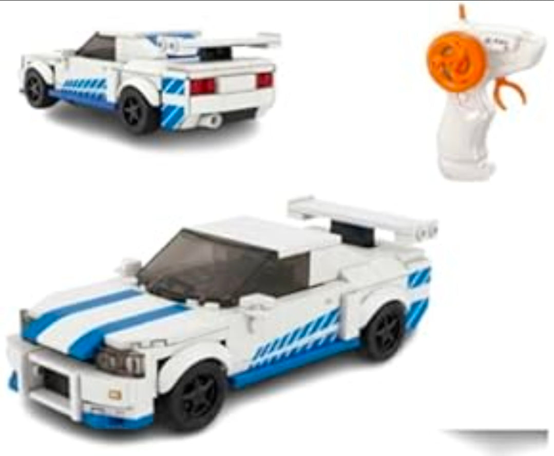 Building Block Remote Control Car