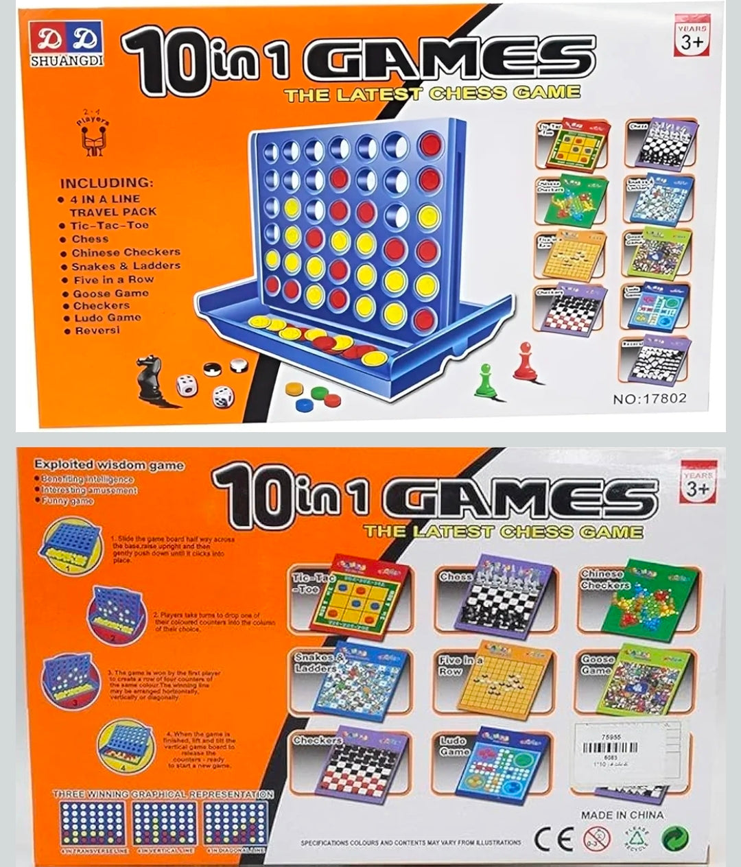Connect Four - 10 in 1 Games