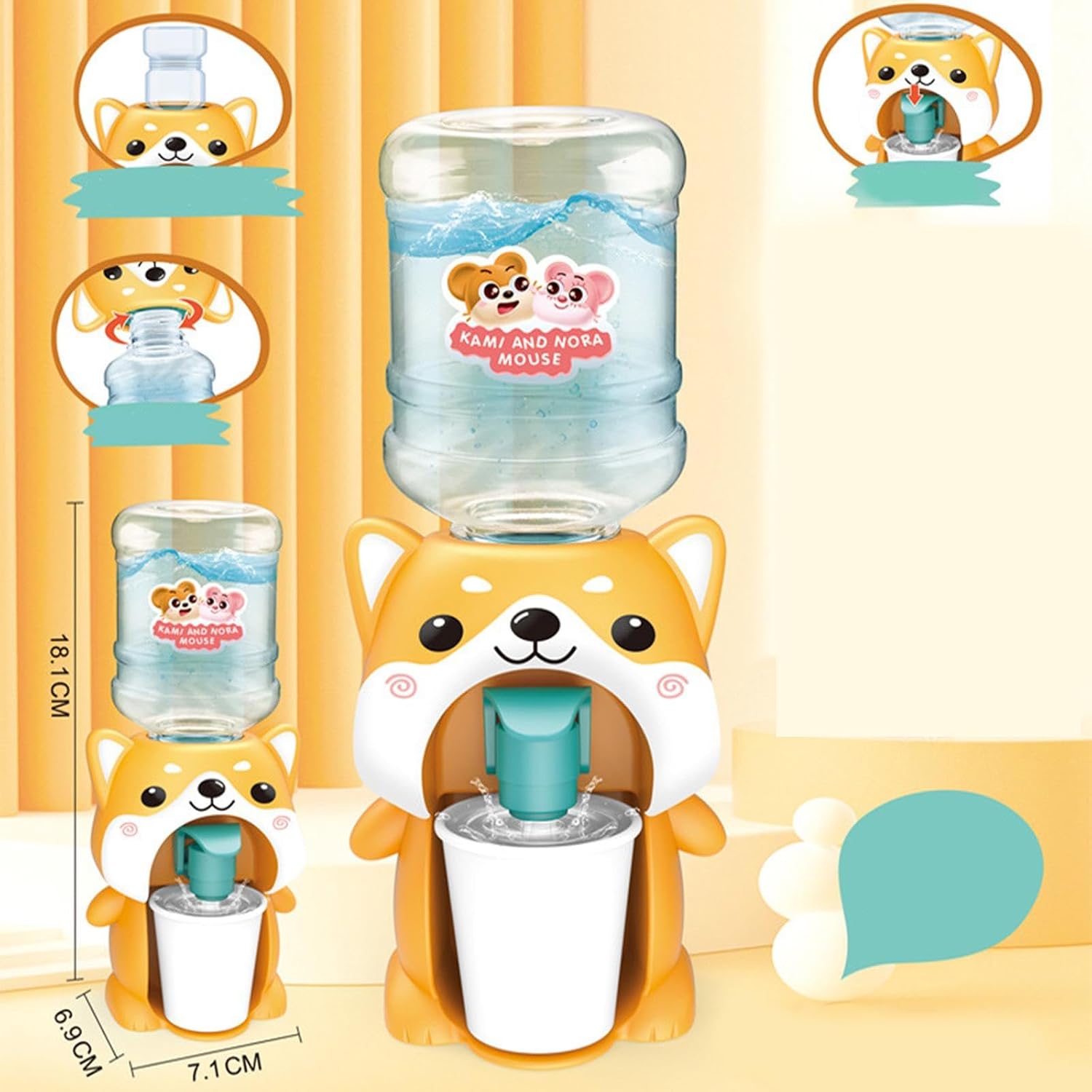 Lively Puppy water dispenser toy